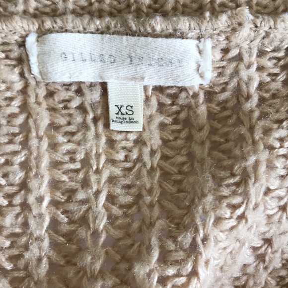 Gilded Intent Oversized Midi Cardigan. - Picture 3 of 3